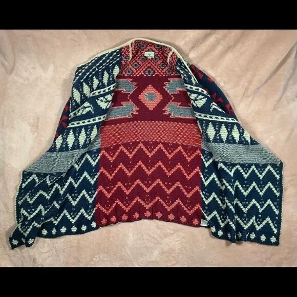 Hot & Delicious Tribal Open Long Sleeve Cardigan - Picture 2 of 8